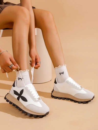 Royalfashion Női sportos sneakers vastagabb talpon Aloqa