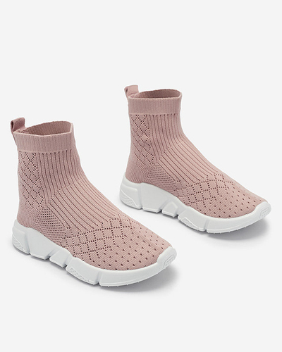Rózsaszín gyermek boka sportcipő Ovoy- Footwear