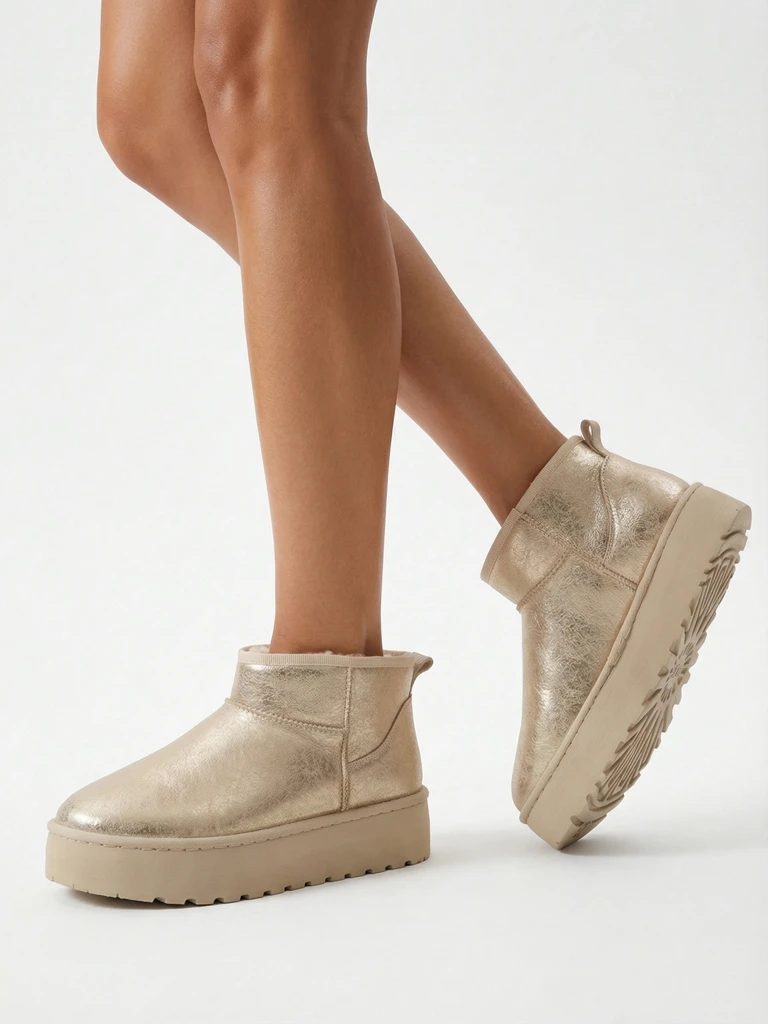 Royalfashion Női platformos hócsizma a'la Dagodo