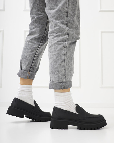 Fekete női cipő Vanocio - Lábbeli