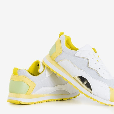 Sárga és fehér színű Mavena cipők - Cipők