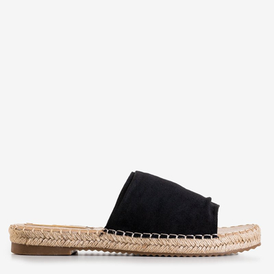 Fekete női Lamiya papucs - Lábbeli