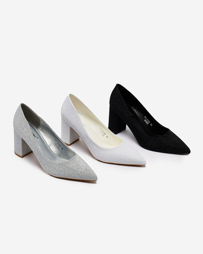 Royalfashion Női Eotira Glitter Stiletto Post Top pumps