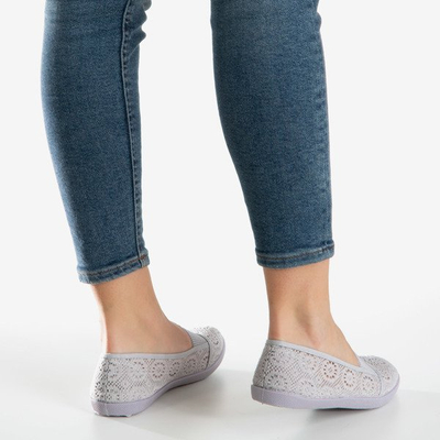 Hermione Grey női csipkés balerinák - cipők