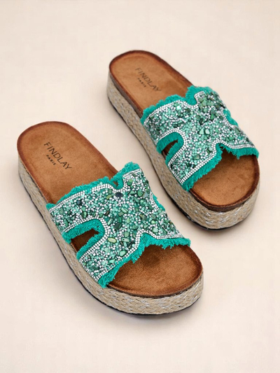 Royalfashion Női szandálok Candy Candy díszítéssel