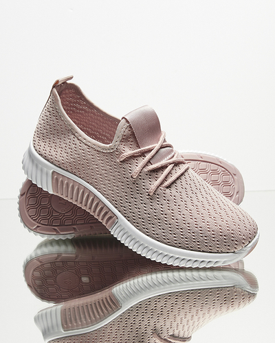 Rózsaszín női szövet sportcipő Vobbu- Footwear