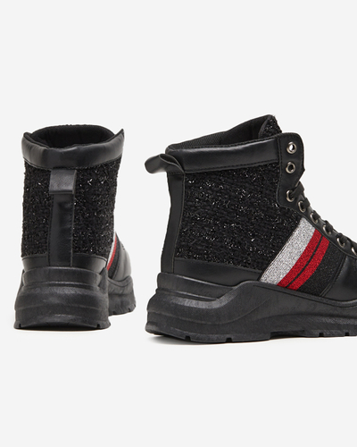 OUTLET Fekete női sportcipő a Hasmali-tól - Footwear