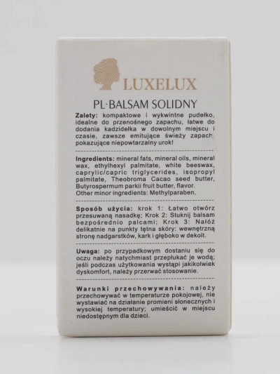 Luxelux Parfümök balzsam formájában 10g