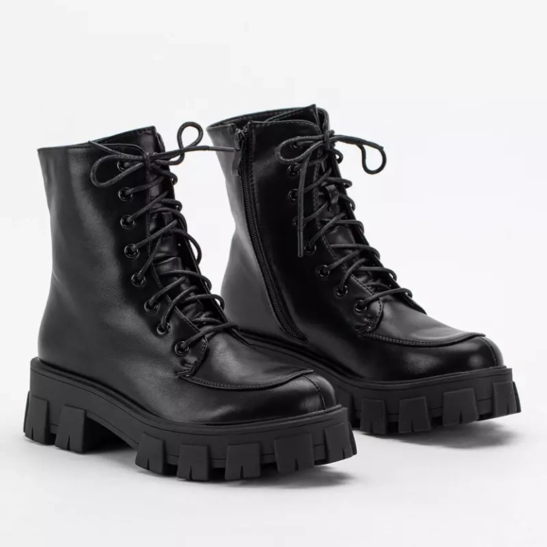 OUTLET Fekete női lapos sarkú táskák Sinila - Lábbeli