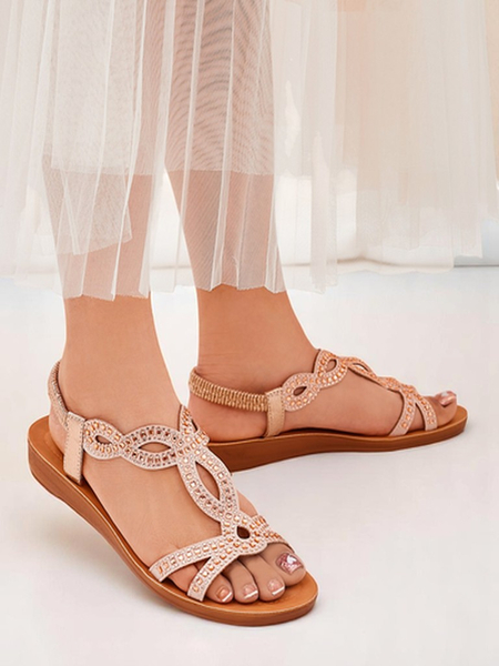 Royalfashion Lola Grace női szandál díszítő pántokkal