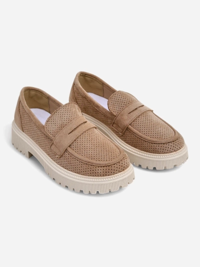 Royalfashion Női öko-suede mokaszin Dunes