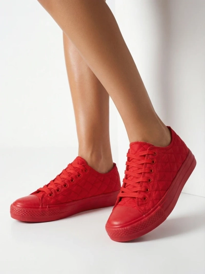 Stella Piros Szövet Sport Női Nyári Tornacipő