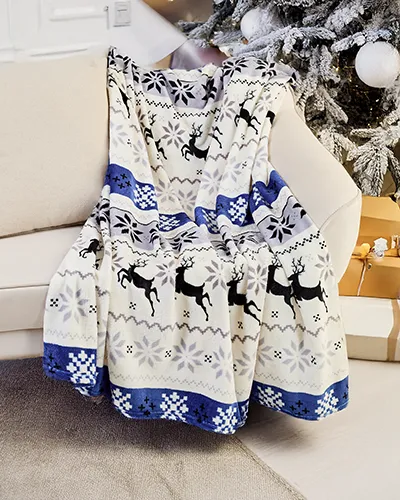 Royalfashion Karácsonyi ágynemű takaró 200x220