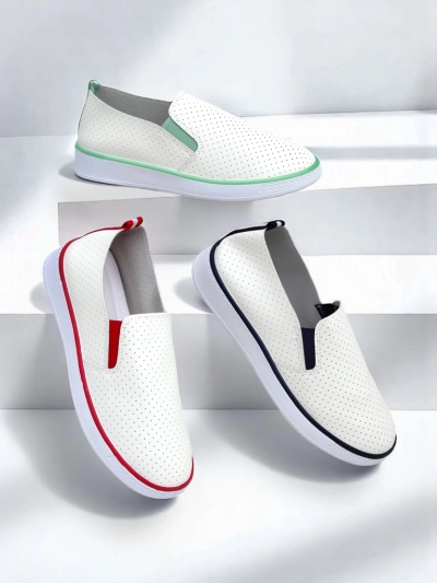 Royalfashion Női perforált slip-on cipők Kassias