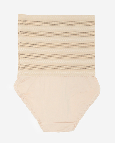 Bézs színű női modellalsó PLUSZ MÉRET - Fehérnemű