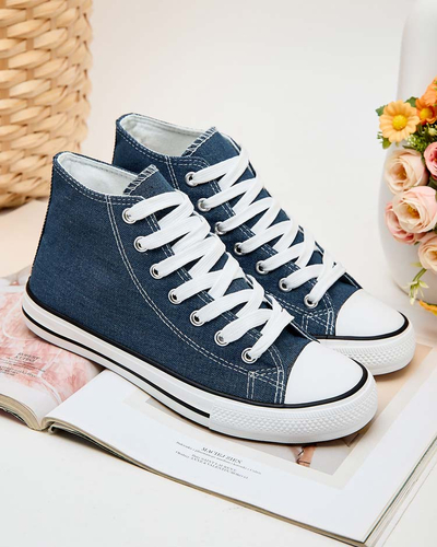 Royalfashion női Tumossa magas tornacipő