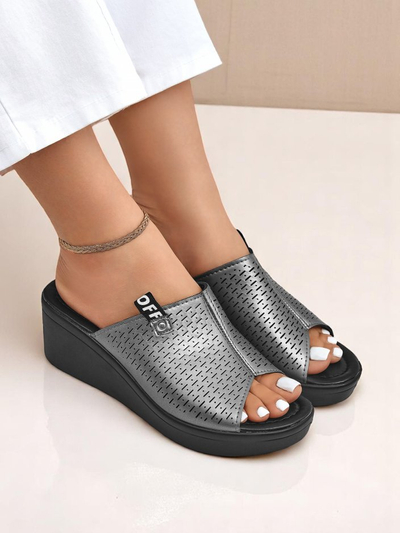 Royalfashion Női ékpántos papucs Luna Wedge
