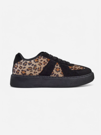 Royalfashion Női sportos sneaker leopárdmintával Big Cat