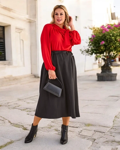 Royalfashion Női midi szoknya