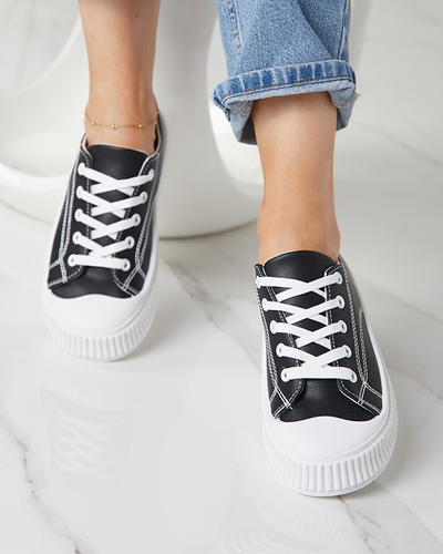 OUTLET Fekete női sportcipő, Kerisso tornacipő - Lábbeli