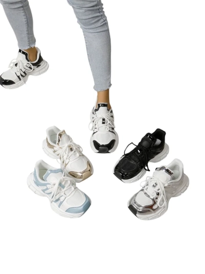 Royalfashion Női sportos sneakers vastag talpon Loness