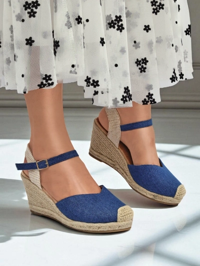 Royalfashion Női éktalpú szandálok Solara Espadrille