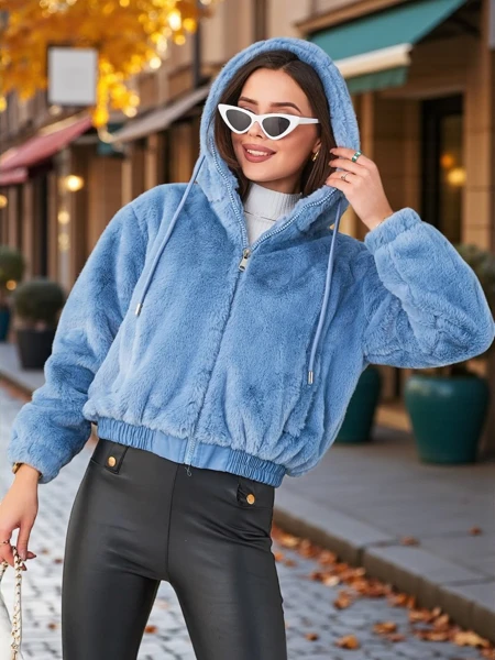 Royalfashion Női műszőrme dzseki