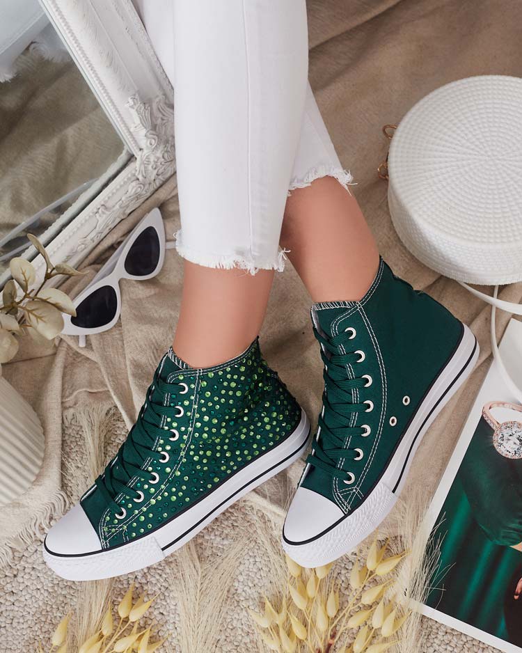 Royalfashion Női flitteres tornacipő Shis