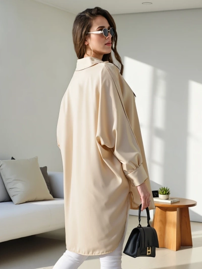 Royalfashion Hosszú női oversize ing