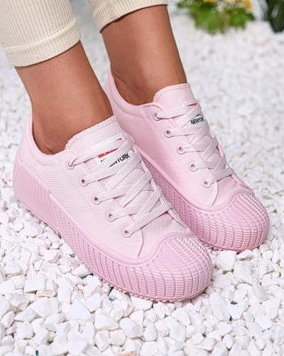 OUTLET Royalfashion Pink Brigera platform sportcipő