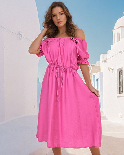 Royalfashion Női midi ruha a'la hiszpanka