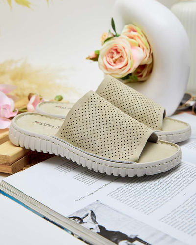 Royalfashion Női áttört flip-flop Ererra