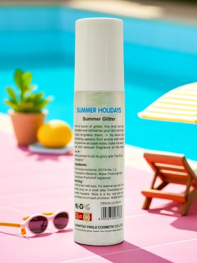 Summer Spray – Folyékony highlighter hajra és testre Barack