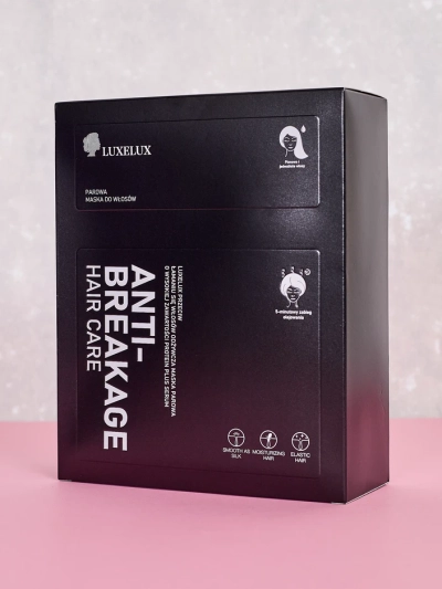 Luxelux gőzmaszk hajra magas protein tartalommal plusz szérum