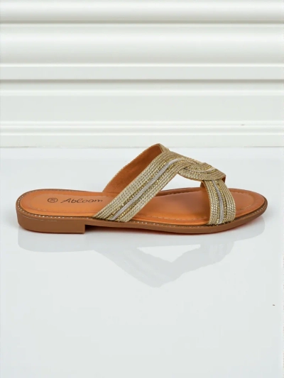 Royalfashion Női fonott papucs Woven Breeze
