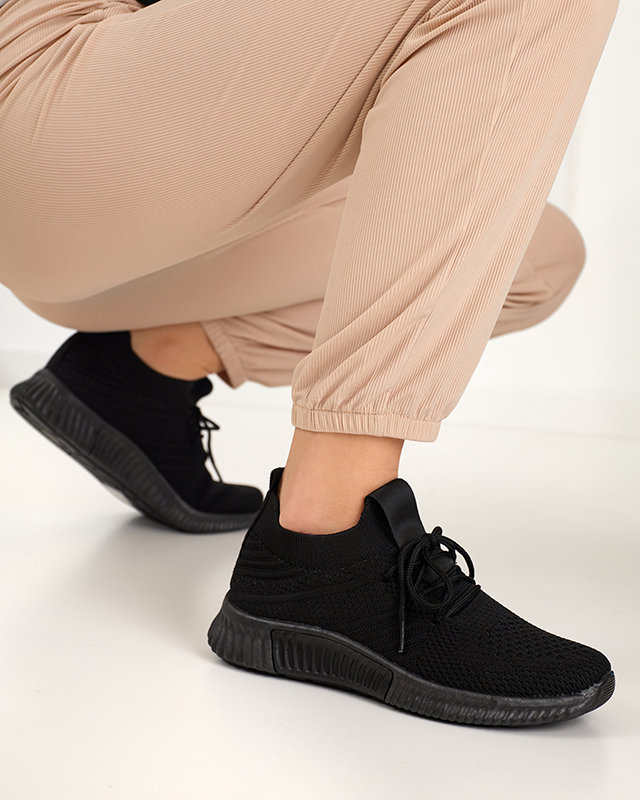 OUTLET Fekete Merisal női sportcipő - Lábbeli