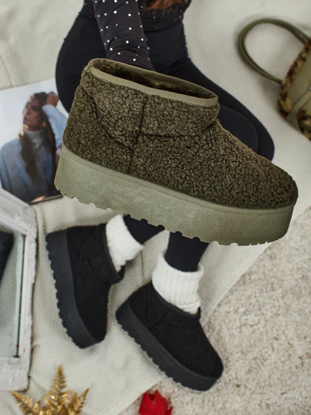 Rövid női a'la Marellin hócsizmák