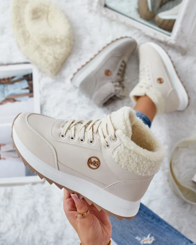 Royalfashion Női szigetelt szőrmés tornacipő Frozit