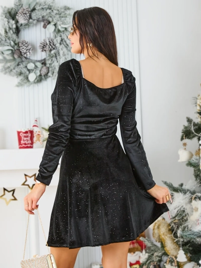 Royalfashion Női ruha strasszokkal