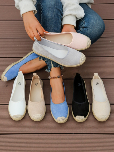 Royalfashion Női öko-suede espadrille Aroles