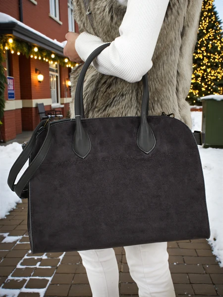 Dorelle női shopper táska, öko-velúr