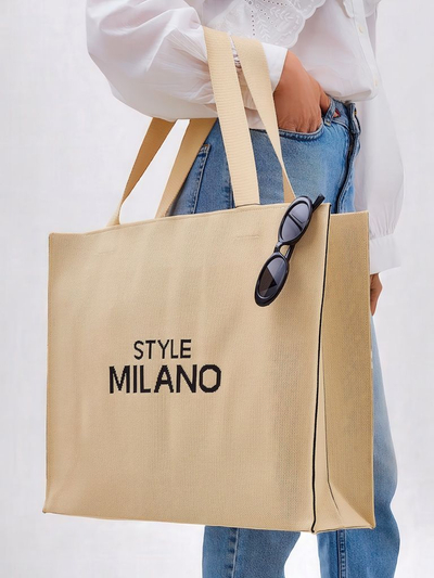 Királyi divat szövet kézitáska Milano stílus