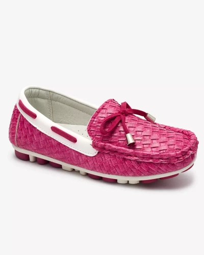 Fukszia gyermek mokaszin Dannad- Footwear