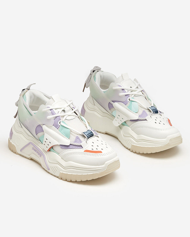 OUTLET Női sportcipő, tornacipő fehér és lila színben Xillop - Lábbeli