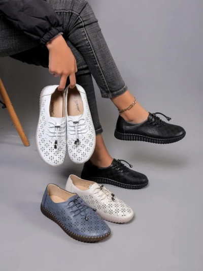 Royalfashion Női Slip-On Légáteresztő Cipők Goffies