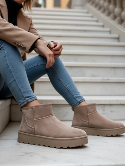 Royalfashion Női platform a'la hócsizma Dagodo