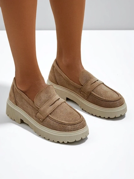 Royalfashion Női öko-suede mokaszin Dunes