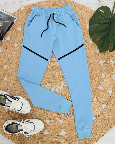 Női kék melegítőnadrág - Ruházat