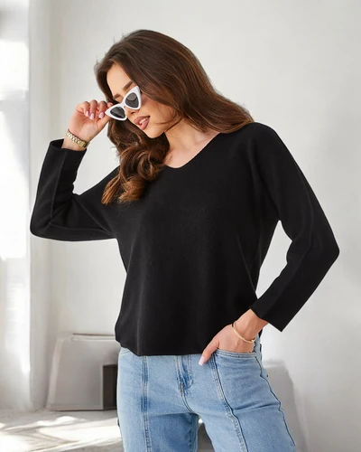 Royalfashion Viscose vékony női pulóver