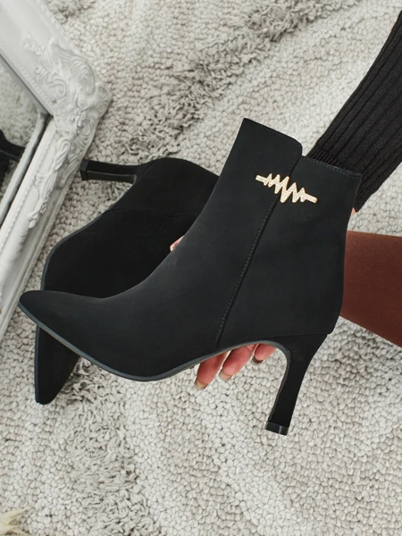 Meloria női magassarkú bokacsizma